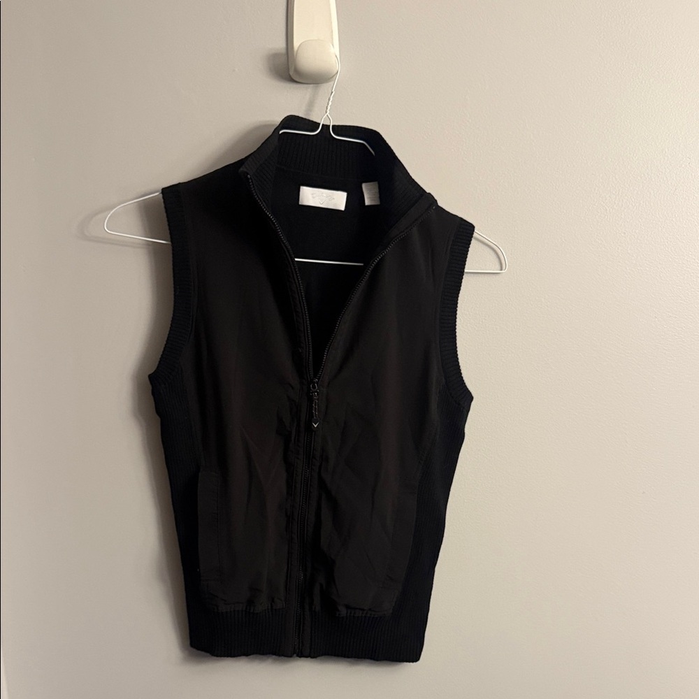 Callaway Women’s Black Golf Vest Size Sm